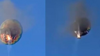 Imagem de Balão de ar quente cai e causa morte de oito passageiros