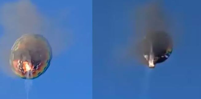 Imagem de Balão de ar quente cai e causa morte de oito passageiros