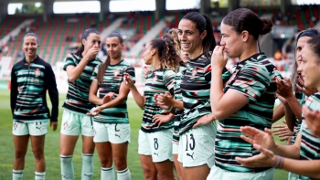 Imagem de Telma e Fátima nas 27 pré-eleitas de Portugal para o Europeu feminino