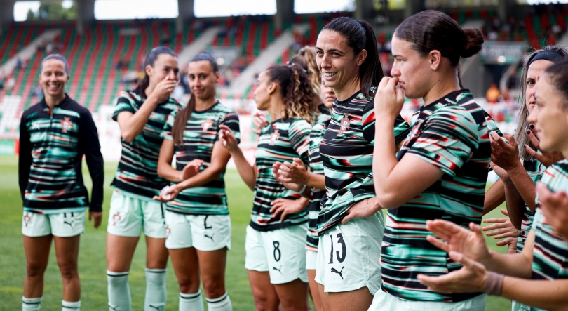 Imagem de Telma e Fátima nas 27 pré-eleitas de Portugal para o Europeu feminino