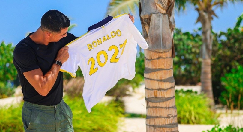 Imagem de Ronaldo renova com o Al Nassr até 2027