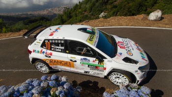 Imagem de Simone Campedelli de regresso ao Rali da Madeira com o Skoda RS Rally2 (vídeo)