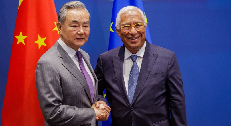 Imagem de Costa pede à China “responsabilidade de contribuir” para a paz