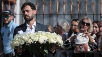 Imagem de Ronaldo foi ausência mais notada no funeral de Jota (vídeo)