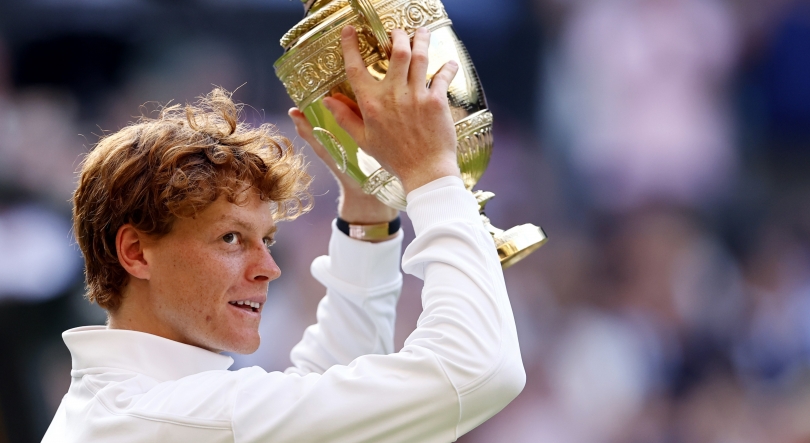 Imagem de Sinner bate Alcaraz e conquista Wimbledon pela primeira vez