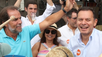 Imagem de Montenegro e Bugalho marcam presença no Chão da Lagoa