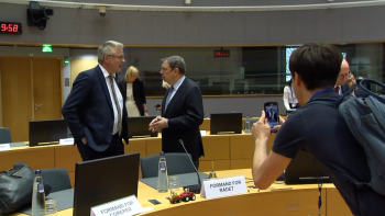 Imagem de União Europeia está a estudar uma resposta às tarifas americanas (vídeo)