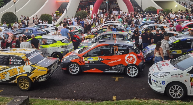 Imagem de Quarenta a um pilotos no shakedown do Rali da Madeira