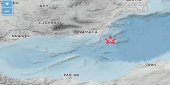 Imagem de Forte sismo de 5,5 sacode a costa de Almeria