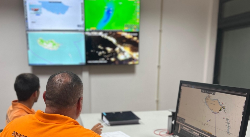 Imagem de Marinha e Sanas empenhados em socorro a veleiro a sul da ilha da Madeira