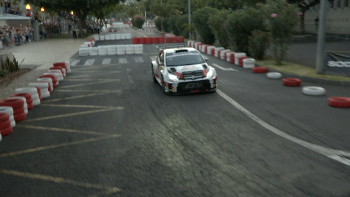 Imagem de Kris Meeke fecha o pódio no arranque do Rali (vídeo)