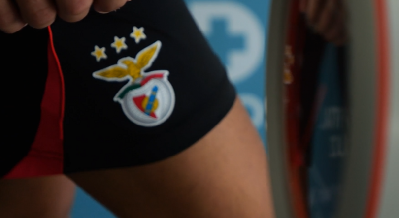 Imagem de Henrique Araújo no arranque da pré-época do Benfica