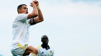 Imagem de Ronaldo marcou na estreia de Félix no Al Nassr