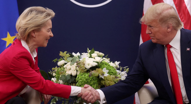 Imagem de Von der Leyen reúne-se com Trump no domingo