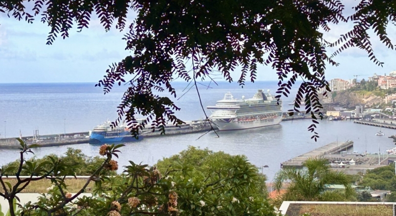 Imagem de Ventura no Funchal com 4.600 pessoas a bordo