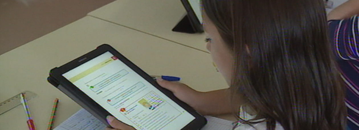 Imagem de Alunos do 12º ano vão usar manuais escolares digitais (vídeo)