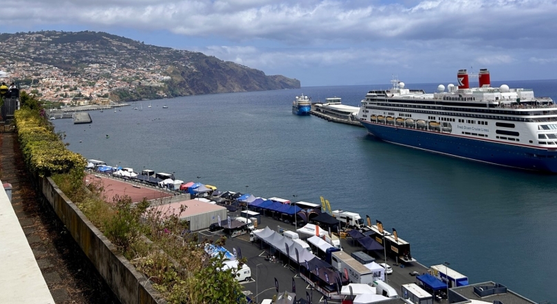 Imagem de Bolette no Funchal com 1100 passageiros