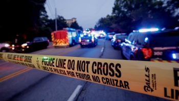 Imagem de Suspeito armado e polícia morrem em tiroteio junto a universidade em Atlanta