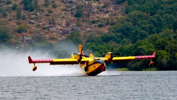 Imagem de Empresa já substituiu um dos aviões Canadair avariados