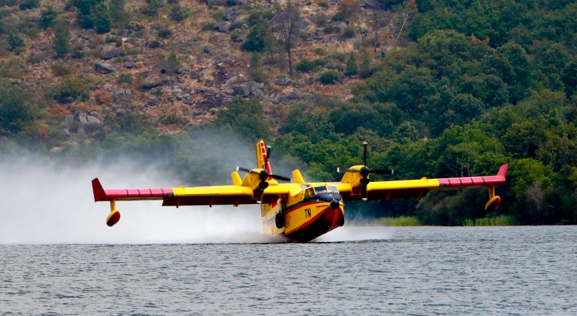 Imagem de Empresa já substituiu um dos aviões Canadair avariados