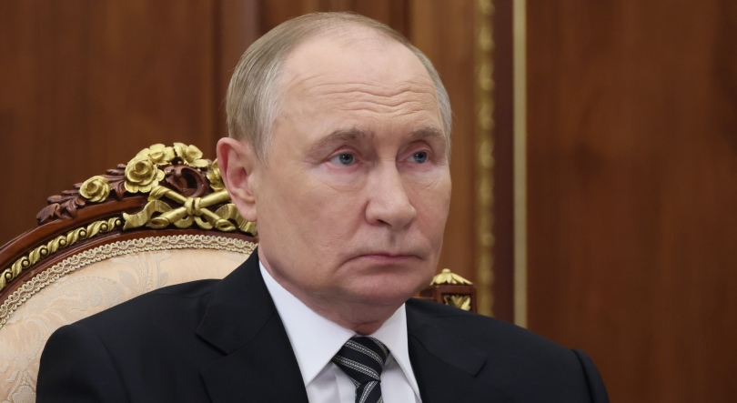 Imagem de Putin propôs reunir-se com Zelensky em Moscovo num telefonema com Trump