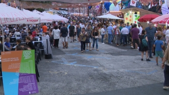 Imagem de Comerciantes otimistas na Festa do Peixe Espada Preto (vídeo)