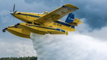 Imagem de Suécia disponibiliza dois aviões Fire Boss