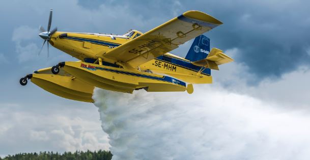 Imagem de Suécia disponibiliza dois aviões Fire Boss
