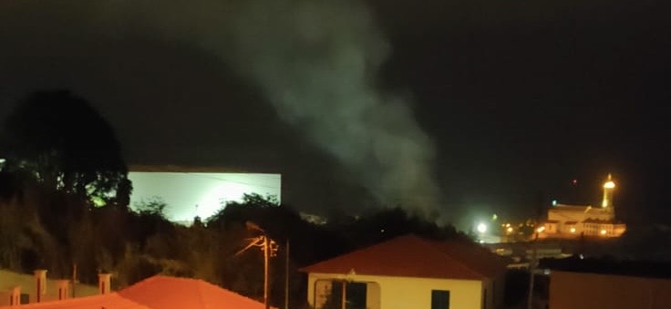 Imagem de Incêndio em São Martinho rapidamente controlado pelos bombeiros