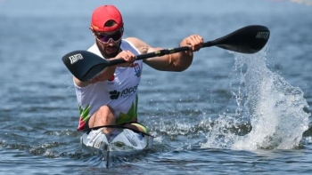 Imagem de Fernando Pimenta medalha de bronze em K1 1.000 metros