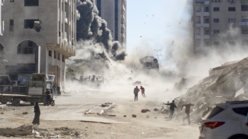 Imagem de Pelo menos 32 mortos na cidade de Gaza devido a ataques de Israel