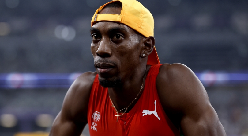 Imagem de Pichardo campeão do mundo do triplo salto pela segunda vez
