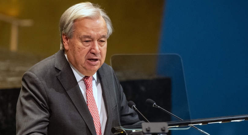 Imagem de Guterres alerta para “onda de misoginia” a espalhar-se pelo mundo