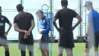 Imagem de Jogadores querem dar aos adeptos a primeira vitória (vídeo)
