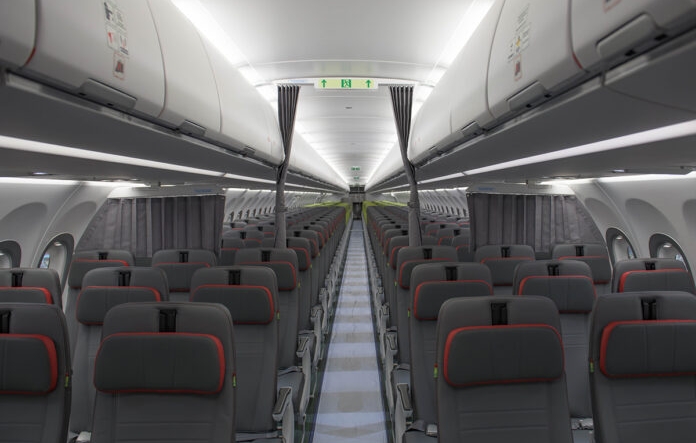 Imagem de TAP recebe avião A321neo com novas cabinas Airspace