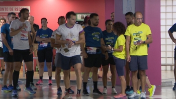 Imagem de Atletas desafiados a subir 158 degraus e descer outros 120 (vídeo)