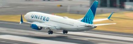 Imagem de Operação da United Airlines retomada em maio (áudio)
