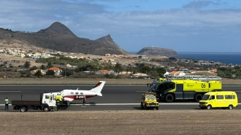 Imagem de Aeroporto do Porto Santo continua condicionado (vídeo)