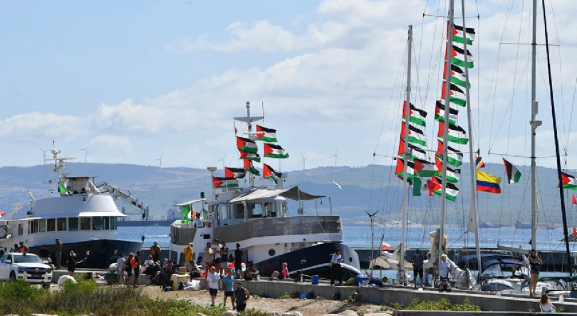 Imagem de Israel avisa flotilha de que não deixará nenhum navio entrar numa “zona de combate”