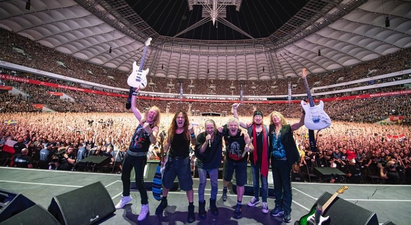 Imagem de Iron Maiden atuam no Estádio da Luz em julho do próximo ano