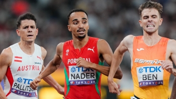Imagem de Isaac Nader campeão do mundo nos 1.500 metros (vídeo)