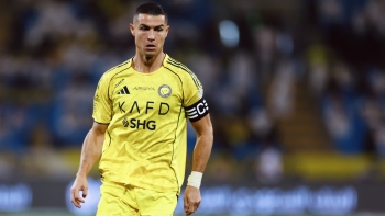 Imagem de Ronaldo aumenta a contagem pessoal de golos na vitória do Al Nassr