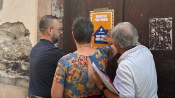 Imagem de Dina Letra dedicou o dia à habitação (vídeo)