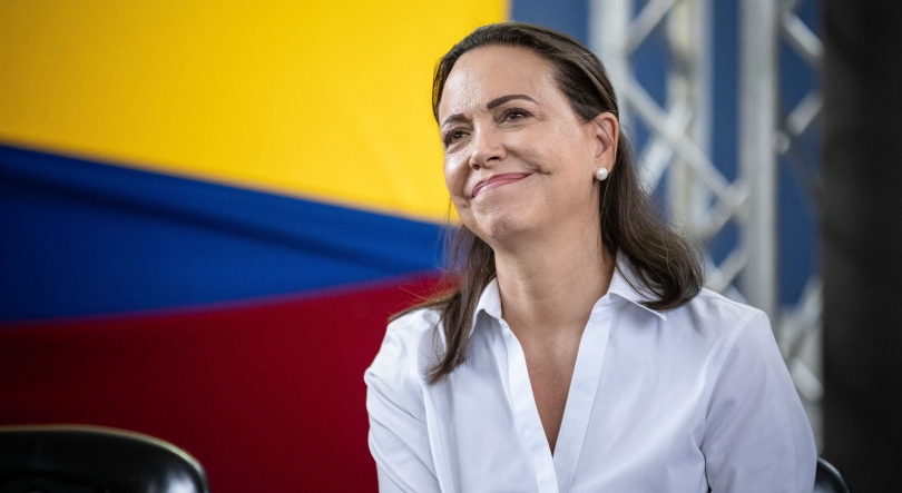Imagem de Corina diz que só vai à Noruega receber o Nobel se Maduro deixar o poder