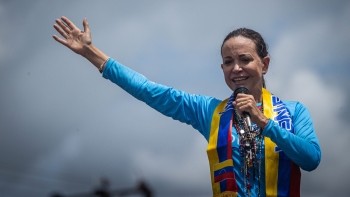 Imagem de Prémio Nobel da Paz para opositora a Maduro festejado na Madeira (áudio)