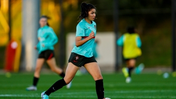 Imagem de Inês Silva faz assistência no empate de Portugal sub-23