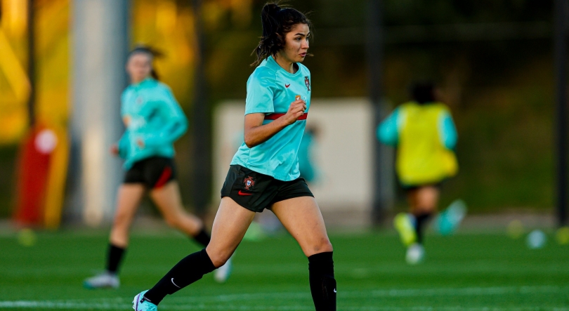 Imagem de Inês Silva faz assistência no empate de Portugal sub-23