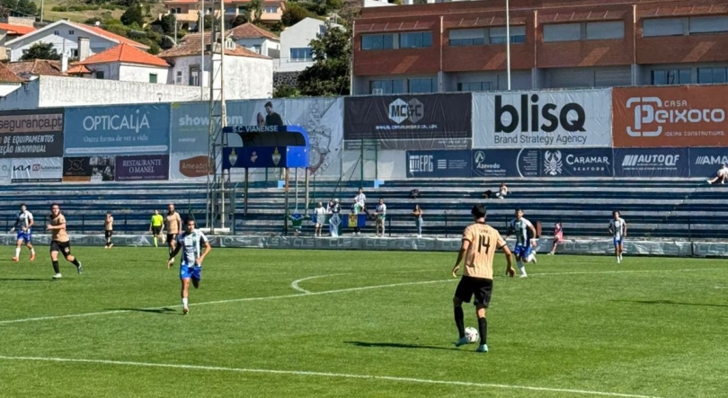 Imagem de AD Machico recuperou desvantagem de dois golos em Viana do Castelo