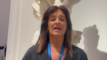 Imagem de Rubina Leal está em Roma num encontro para promover a paz (vídeo)