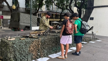 Imagem de Largo da Restauração recebeu comemorações do dia do exército (vídeo)